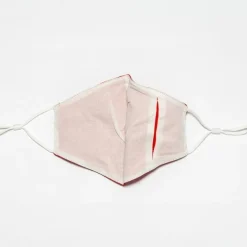 Rote Designer Stoffmaske Red Swan