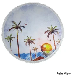 runde Strandtücher Sommer