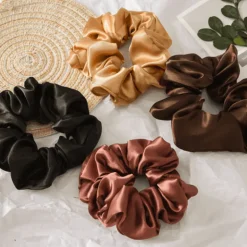 Satin Scrunchies Goldenhour