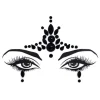 Schwarze Make-Up Glitzersteine Alba
