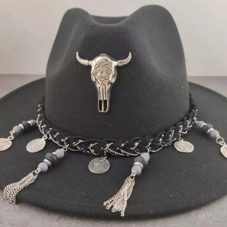 Schwarzer Panamahut Toro Ibiza