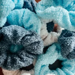 Scrunchies Curled Fluffy