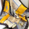 Seidentuch Cheval Jaune