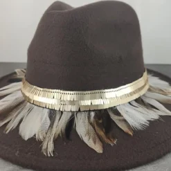 Sombrero Pluma Santi