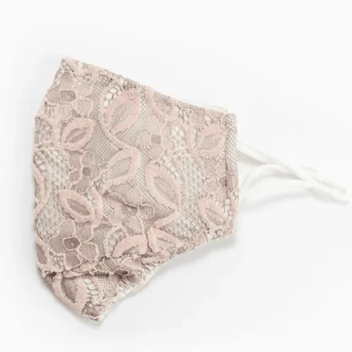 Spitzen Designer Mundschutz Maske Flores de Lujo