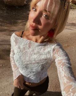 Spitzen Lace Shirt Mylah