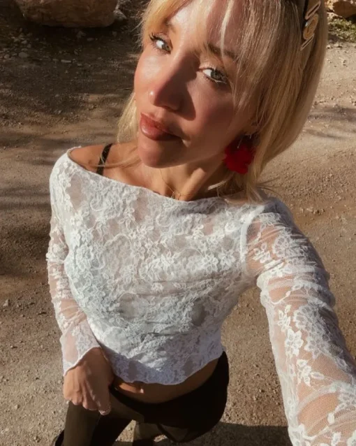 Spitzen Lace Shirt Mylah