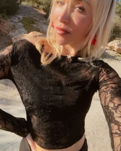 Spitzen Lace Shirt Mylah