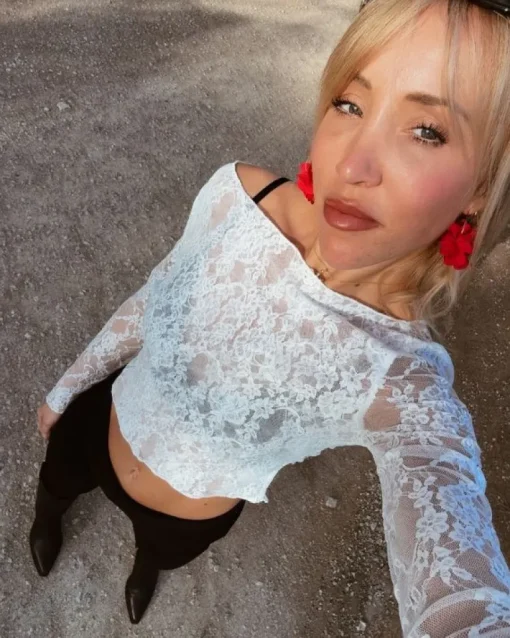 Spitzen Lace Shirt Mylah