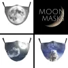 Stoffmaske Universe Moon