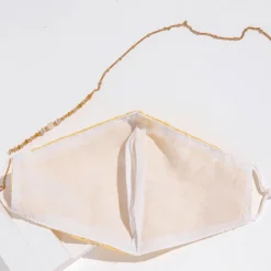 Stoffmasken Spitzen Glitzer Roses