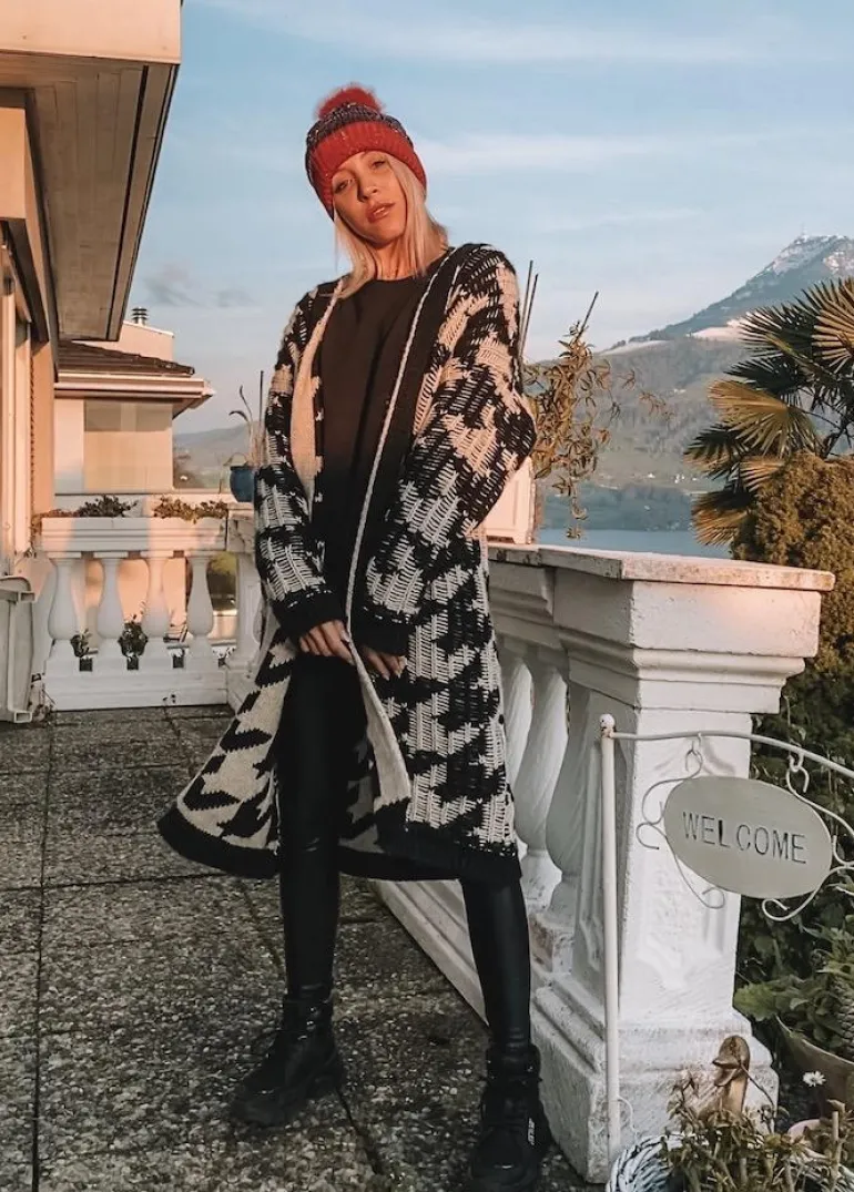 Strickjacke Kimono Cornelia