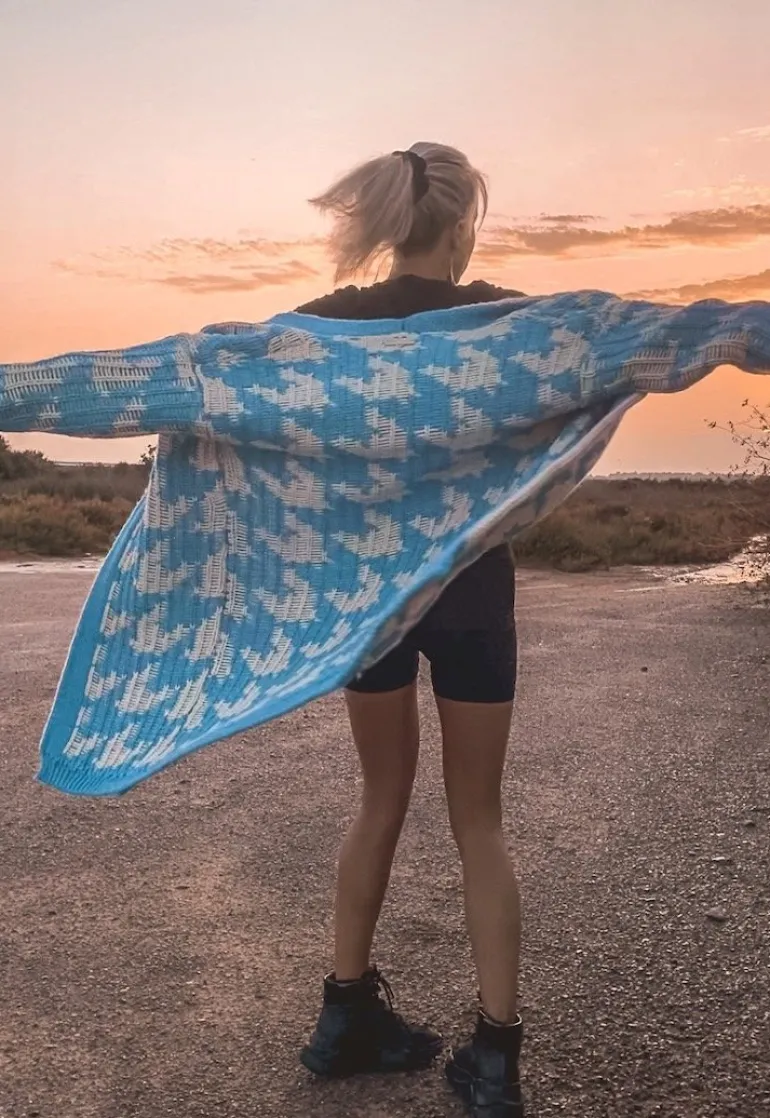 Strickjacke Kimono Cornelia