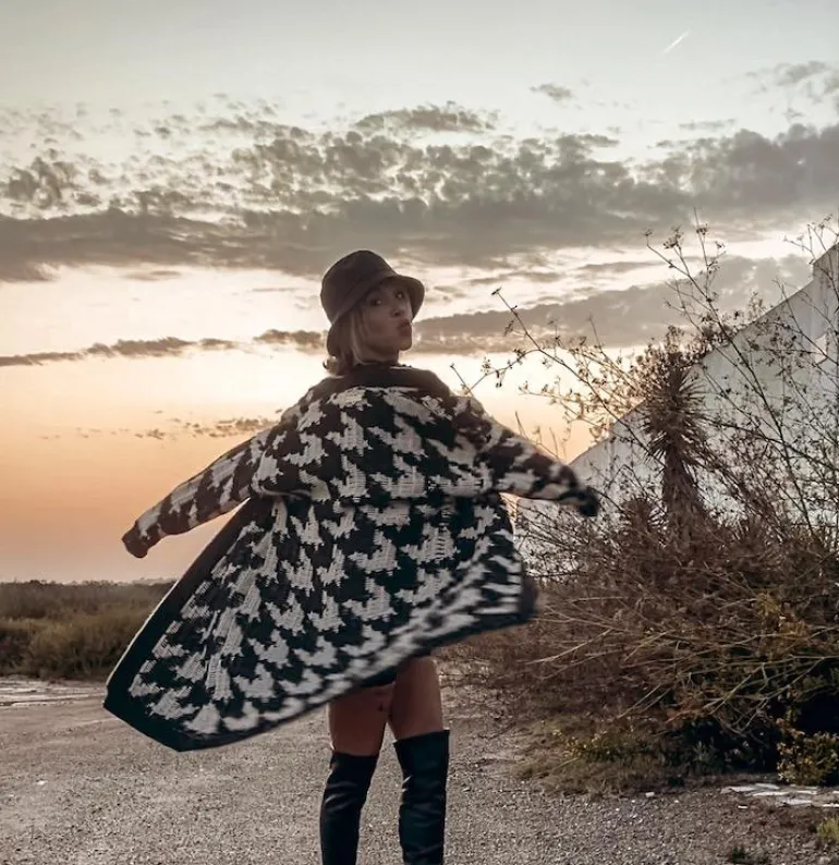 Strickjacke Kimono Cornelia