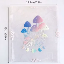 Sun Catcher Sticker Mushroom Universe