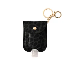 Taschenanhänger für Desinfektionsmittel | Leopard