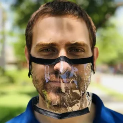 Transparente Maske Look Through