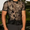 Transparentes Herren T-Shirt Zane