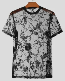 Transparentes Herren T-Shirt Zane