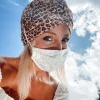 Turban Kopfbedeckung Leopard