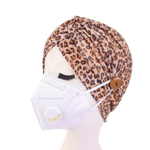 Turban Kopfbedeckung Leopard