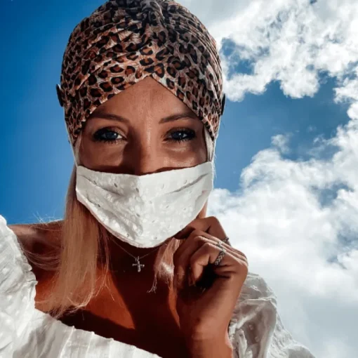 Turban Kopfbedeckung Leopard