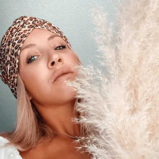 Turban Kopfbedeckung Leopard
