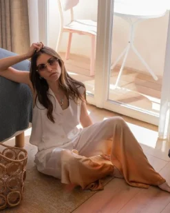 Weite Viskose Hose Dalt Vila