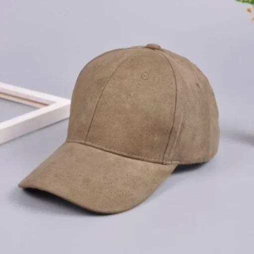 Wildleder Look Baselball Cap Elia