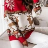 Winterpullover Reindeer & Snowflake