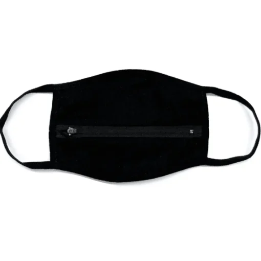 Zipper Gesichtsmaske Burger