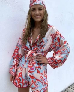 Zweiteiler Set Shorts & Bluse Ischia