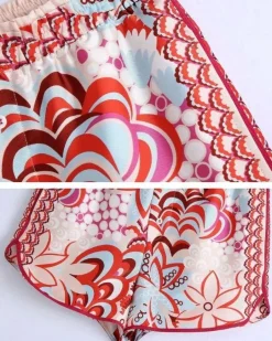 Zweiteiler Set Shorts & Bluse Ischia